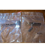 NEW LOT of 2  Pan Pacific RF Coaxial SMA 50 Ohm Connector  # SMA-2517N - £12.66 GBP