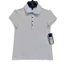 Ralph Lauren Polo Wicking Golf 1 White M (8 -10) Youth Girls Polo NWT - £13.39 GBP