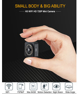 Micro Spy Cam IP 720P HD WIFI P2P Infrared Night Vision 150 Degree Motio... - $246.11 CAD