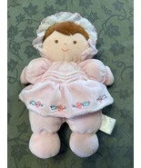 Prestige Toy Co Baby Doll Pink White Embroidery My Best Friend 10” Plush  - £15.76 GBP