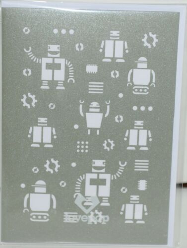 Primary image for Lovepop LP1178 Robots Pop Up Card   White Envelope Cellophane Wrapped