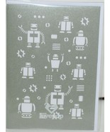Lovepop LP1178 Robots Pop Up Card   White Envelope Cellophane Wrapped - £10.26 GBP