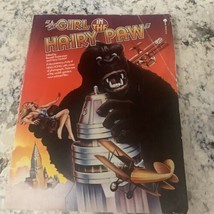 Vintage The Girl in the Hairy Paw King Kong Flare 1976 signed by  Steve Vertlieb - $39.59