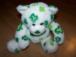 Build A Bear Workshop BABW Green Clovers St. Patrick&#39;s Day Shamrock Plush EUC - £19.11 GBP