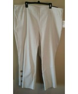 New! Women&#39;s Plus 24W ATTYRE New York Cropped Pants - Natural Bone / Cream - €21,22 EUR