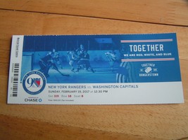 2016-17 NY Rangers Milestone Ticket Stub Lundqvist 401th career NHL win ... - £6.22 GBP