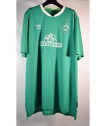 Umbro Mens Football Shirt Green SS Wiesenhof 2XL - $50.09 CAD