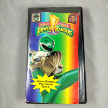 Mighty Morphin Power Rangers VHS Video Series Part 3 &quot;Green With Evil&quot; MMPR - £4.70 GBP