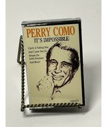 Rare Find NOS 1987 Perry Como It’s Impossible cassette CAK2651 new sealed - £7.46 GBP