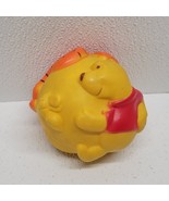 Vintage 1978 Shelcore Pooh Bear Tigger Rubber Ball Disney Baby Squeak Toy - €10,72 EUR