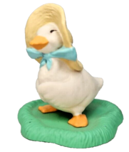 VTG Miniature Spring Duck Bonnet Mini 1991 Fabulous Easter Decoration Ha... - $6.99