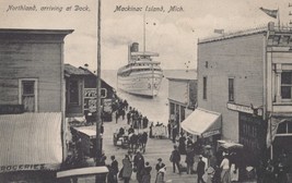ZAYIX Steamer SS Northland Arriving Mackinac Is. Auxiliary Marks Postal History - $49.95