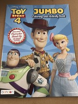 NEW! JUMBO TOY STORY 4 COLORING &amp; ACTIVITY BOOK - £4.07 GBP