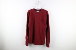 Vintage Volcom Stone Mens Large Faded Thermal Waffle Knit Long Sleeve T-Shirt - £34.99 GBP