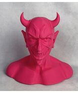 Devil Statue Pink Devil With Horns Solid Heavy Church of Satan Devil Hel... - €25,20 EUR