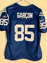 Reebok Women&#39;s Premier NFL Jersey Indianapolis Colts Pierre Garcon Blue sz L - £6.72 GBP