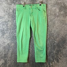 Lauren Ralph Lauren Jeans Womens 6 32x23 Green Lowrise Classic Cropped S... - $9.03