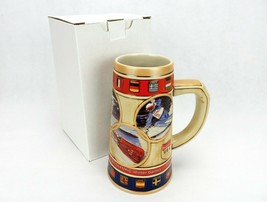 1988 Anheuser Busch AB Budweiser Bud Beer Stein XV Olympic Winter Games Calgary - £25.81 GBP