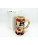 1988 Anheuser Busch AB Budweiser Bud Beer Stein XV Olympic Winter Games ... - £25.53 GBP