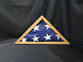 Actual US Army Casket Burial Funeral Flag Folded IDENTIFIED SOLDIER  Kor... - $46.74