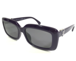 CHANEL Sunglasses 5520-A c.1758/T8 Polished Purple Thick Rim Frames Gold... - $373.78