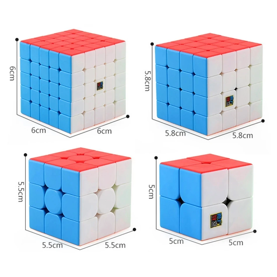 Play MoYu Cube Gift Box 2x2 3x3 4x4 5x5 A Cube SQ-1 Speed Cube Puzzle Game Cube  - £44.24 GBP