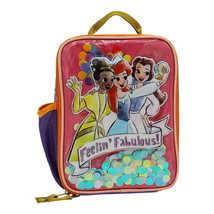 Disney Princess Little Mermaid BPA-Free Insulated Lunch Box w/ Bottle Pocket Nwt - £12.90 GBP