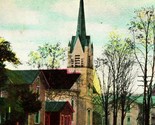 Chiesa Street Summerville Pennsylvania Pa 1910 DB Postcard - £11.42 GBP
