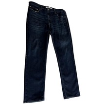 Signature by Levi Strauss GOLD Slim Jeans men Size 36 x 30 Dark Wash Blue Denim - £14.55 GBP