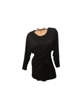 Black embellished long sleeve dress small collective concepts - $237.71 MXN