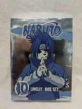 Shonen Jump Naruto Uncut Box Set Volume 10 DVDs With Book And Sticker - £26.79 GBP