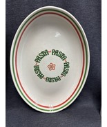 Vintage Hand Painted Italian Pasta Serving Bowl VillaWare 15.5”x11”Made ... - £33.44 GBP