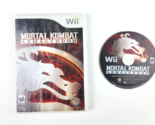 Wii Mortal Kombat Armageddon Game Nintendo &quot;M&quot; Very Good Condition - $16.82