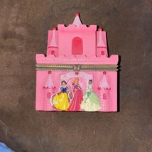 disney princess merry christmas pink music box. Castle. Dancing Cinderella - $277.99 MXN