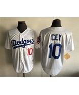 Dodgers #10 Ron Cey Jersey Old Style Uniform White - $45.00