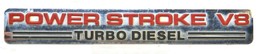 03 04 Ford F250 F350 Power Stroke Turbo Diesel V8 Side Emblem  Badge OEM 6554 - £15.48 GBP