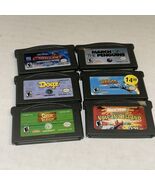 Gameboy Advance Cartridge Game Lot Of 6 Dogz, Open Season, Santa Claus E4 - $23.73