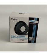 Vivitar 0.43X Professional Wide Angle Lens 58mm Auto Focus High Definiti... - $33.77 CAD