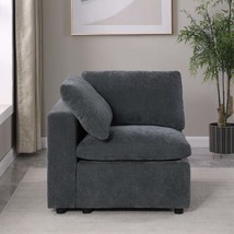 Grey Chenille Modular Sectional Sofa - $276.99