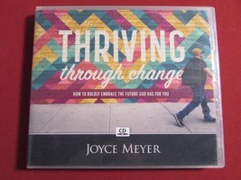 Thriving Through Change Joyce Meyer Ministries 4CD Set Spiritual Religious Vg++ - £7.72 GBP