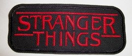 Stranger Things~Classic TV Series~Embroidered PATCH~4&quot; x 1 5/8&quot;~Iron Sew On - $4.66
