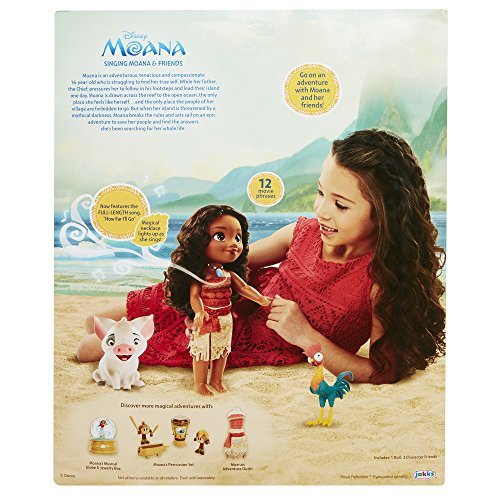 Moana Disney's Singing Adventure Doll and Friends Doll Playset Item image 13