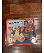 Vintage 1984 Gremlins Metal Lunch Box Warner Brothers Aladdin No Thermos - €38,41 EUR