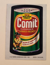 TOPPS WACKY PACKAGES COMIT Cleanser Tan Back 11th 1974 *Topps Chewing Gum - $14.84