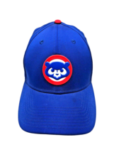 Chicago Cubs Baseball Hat Fitted Size Medium / Large Old School Retro Logo Bear - £20.84 GBP