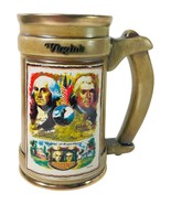 Virginia Colony Ceramic Stein Mug, 1976 USA 200 Years Celebration - $22.72