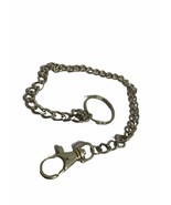 Key Chain, 35cm Long Heavy Duty Key Ring with Belt Clip For Men&amp;Women Si... - £7.68 GBP