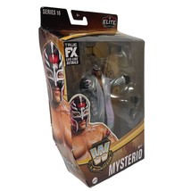 WWE Rey Mysterio Elite Collection Series 16 Figure With Silver Jacket Open Box - £13.27 GBP