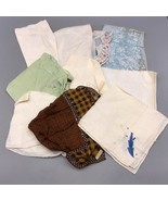 Vintage Lot of 10 Womens Handkerchief - £27.07 GBP