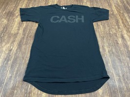 License to Boot “Cash” Men’s Black T-Shirt - Small - Johnny Cash - £7.20 GBP